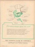 national bank of commerce 1954 houston tx too many soups vintage ad national bank of commerce 1954 houston tx too many soups vintage ad