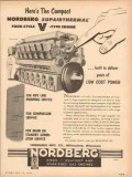 Nordberg Mfg Company 1954 Vintage Ad Oil Supairthermal Engine Compact Nordberg Mfg Company 1954 Vintage Ad Oil Supairthermal Engine Compact