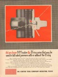 Oil Center Tool Company 1954 Vintage Ad OCT O-Ring Union Did You Know