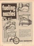 OPW Corp 1954 Vintage Ad Oil Fueling Nozzles Liquid Dispensing