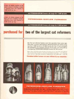 Petro-Chem Development Company 1954 Vintage Ad Largest Cat Reformers Petro-Chem Development Company 1954 Vintage Ad Largest Cat Reformers