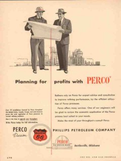 Phillips Petroleum Company 1954 Vintage Ad Oil Perco Planning Profits Phillips Petroleum Company 1954 Vintage Ad Oil Perco Planning Profits