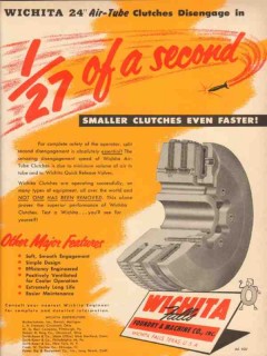 Wichita Falls Foundry Machine Company 1954 Vintage Ad Oil Clutch Fast Wichita Falls Foundry Machine Company 1954 Vintage Ad Oil Clutch Fast