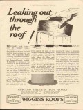 Chicago Bridge Iron Works 1928 Vintage Ad Oil Leaking Out Through Roof Chicago Bridge Iron Works 1928 Vintage Ad Oil Leaking Out Through Roof