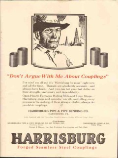 harrisburg pipe bending company 1928 dont argue couplings vintage ad harrisburg pipe bending company 1928 dont argue couplings vintage ad