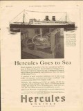Hercules Motors Corp 1928 Vintage Ad Mathews Engineering Co Generator
