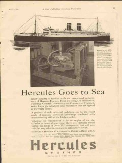 Hercules Motors Corp 1928 Vintage Ad Mathews Engineering Co Generator Hercules Motors Corp 1928 Vintage Ad Mathews Engineering Co Generator