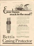 Patterson-Ballagh Corp 1928 Vintage Ad Oil Drill Casing Stuck In Mud