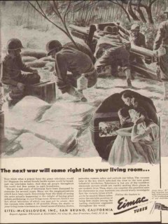 eitel-mccullough inc 1943 the next war ww2 vacuum tubes vintage ad eitel-mccullough inc 1943 the next war ww2 vacuum tubes vintage ad