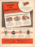 emerson electric mfg company 1943 serving armed forces ww2 vintage ad emerson electric mfg company 1943 serving armed forces ww2 vintage ad