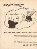 felt and tarrant mfg company 1943 awfully fast comptometer vintage ad