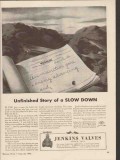 jenkins brothers 1943 unfinished story of a slow down ww2 vintage ad