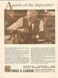 jones lamson machine company 1943 apostle of the impossible vintage ad