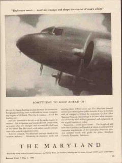 maryland casualty company 1943 something to keep ahead of vintage ad maryland casualty company 1943 something to keep ahead of vintage ad