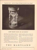 maryland casualty company 1943 how many days in an hour ww2 vintage ad maryland casualty company 1943 how many days in an hour ww2 vintage ad