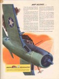 nash-kelvinator corp 1943 not alone corsair airplanes ww2 vintage ad nash-kelvinator corp 1943 not alone corsair airplanes ww2 vintage ad