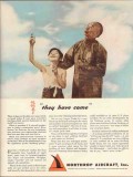 northrop aircraft inc 1943 they have come warplanes ww2 vintage ad