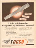 ohio crankshaft company 1943 tocco operation completed vintage ad