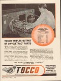 ohio crankshaft company 1943 tocco triples output cletrac vintage ad