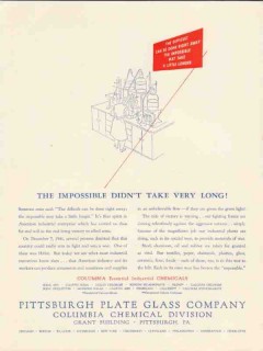 pittsburgh plate glass company 1943 impossible take long vintage ad pittsburgh plate glass company 1943 impossible take long vintage ad