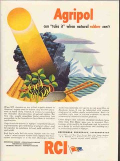 reichhhold chemicals inc 1943 agripol natual rubber cant vintage ad reichhhold chemicals inc 1943 agripol natual rubber cant vintage ad