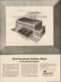 thiokol corp 1943 first synthetic rubber plant canada ww2 vintage ad thiokol corp 1943 first synthetic rubber plant canada ww2 vintage ad