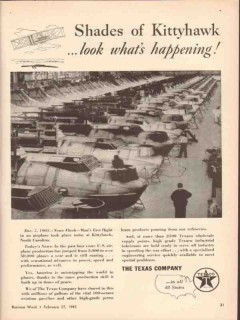 texas company 1943 texaco shades of kittyhawk planes ww2 vintage ad texas company 1943 texaco shades of kittyhawk planes ww2 vintage ad