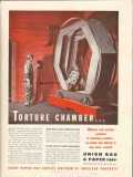 union bag paper corp 1943 torture chamber container ww2 vintage ad