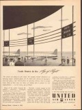 united air lines 1943 trade routes in the age of flight vintage ad united air lines 1943 trade routes in the age of flight vintage ad