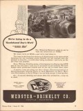 webster-brinkley company 1943 guadalcanal day work time vintage ad