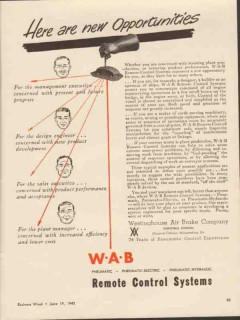 westinghouse air brake company 1943 new opportunities wab vintage ad