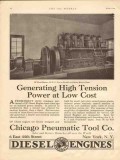 Chicago Pneumatic Tool Company 1930 Vintage Ad Oil Generating Power Chicago Pneumatic Tool Company 1930 Vintage Ad Oil Generating Power