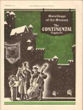 Continental Supply Company 1930 Vintage Ad Oil Greetings Of The Season Continental Supply Company 1930 Vintage Ad Oil Greetings Of The Season