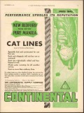 Continental Supply Company 1930 Vintage Ad Oil New Bedford Cat Lines Continental Supply Company 1930 Vintage Ad Oil New Bedford Cat Lines
