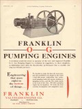 Franklin Valveless Engine Company 1930 Vintage Ad Oil Pumping Bottom Franklin Valveless Engine Company 1930 Vintage Ad Oil Pumping Bottom