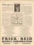 Frick-Reid Supply Company 1930 Vintage Ad Oil F C Peters El Dorado AR Frick-Reid Supply Company 1930 Vintage Ad Oil F C Peters El Dorado AR