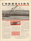 general paint corp 1930 corrosion hill hubbell process oil vintage ad