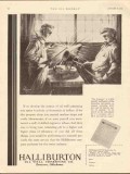 Halliburton Oil Well Cementing Company 1930 Vintage Ad Develop Science Halliburton Oil Well Cementing Company 1930 Vintage Ad Develop Science