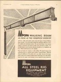Lee C Moore Company 1930 Vintage Ad Oil Field Walking Beam Steel Rig Lee C Moore Company 1930 Vintage Ad Oil Field Walking Beam Steel Rig