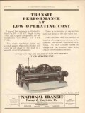 National Transit Pump Machine Company 1930 Vintage Ad Oil Performance National Transit Pump Machine Company 1930 Vintage Ad Oil Performance