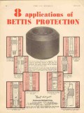 Patterson-Ballagh Corp 1930 Vintage Ad Bettis Protection Applications