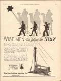 Star Drilling Machine Company 1930 Vintage Ad Oil Field Wise Men