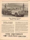 chevrolet 1955 most modern trucks money can buy oilfield vintage ad