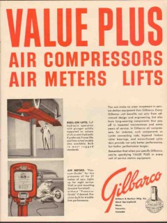 gilbert barker mfg company 1955 value plus compressor meter vintage ad gilbert barker mfg company 1955 value plus compressor meter vintage ad