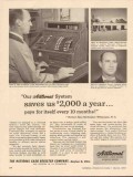 national cash register 1955 hortons esso servicenter vintage ad
