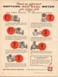 Neptune Meter Company 1955 Vintage Ad Oil Red Seal Efficient Every Job Neptune Meter Company 1955 Vintage Ad Oil Red Seal Efficient Every Job