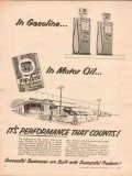 Phillips Petroleum Company 1955 Vintage Ad Gasoline Motor Oil Perform Phillips Petroleum Company 1955 Vintage Ad Gasoline Motor Oil Perform
