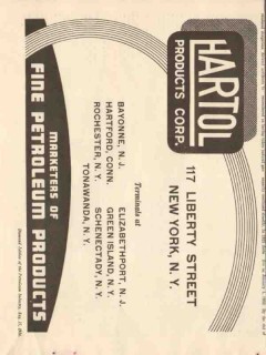 hartol products corp 1934 fine petroleum products oil gas vintage ad hartol products corp 1934 fine petroleum products oil gas vintage ad
