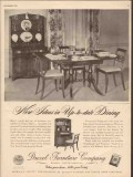 drexel furniture company 1946 new travis court group dining vintage ad