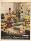 john b salterini company 1946 indoors neva-rust furniture vintage ad